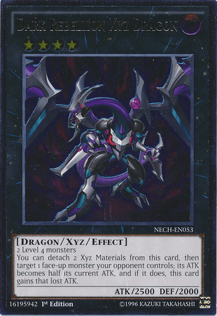 Dark Rebellion Xyz Dragon [NECH-EN053] Ultimate Rare (ONLINE ORDER ONLY)