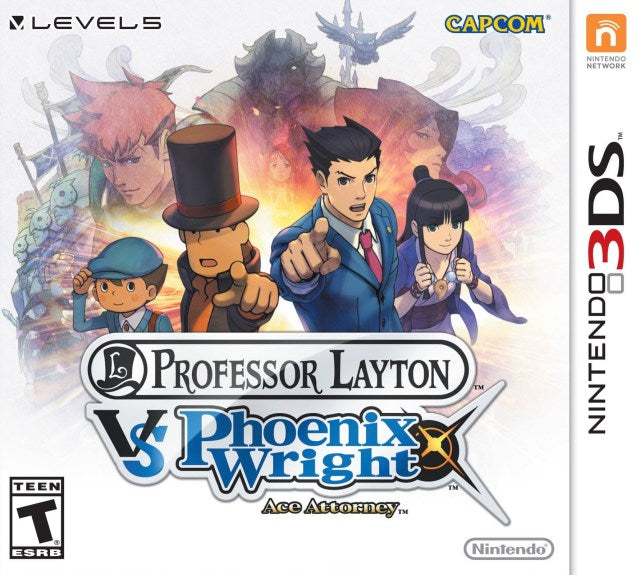 Professor Layton VS Phoenix Wright: Ace Attorney (Nintendo 3DS) (ONLINE ORDER ONLY)