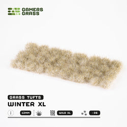 Gamers Grass Tufts: Winter XL - 12mm - Wild XL