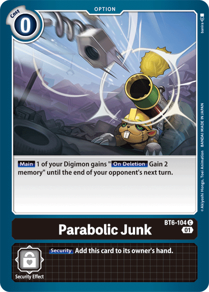Parabolic Junk [BT6-104] [Double Diamond] (ONLINE ORDER ONLY)