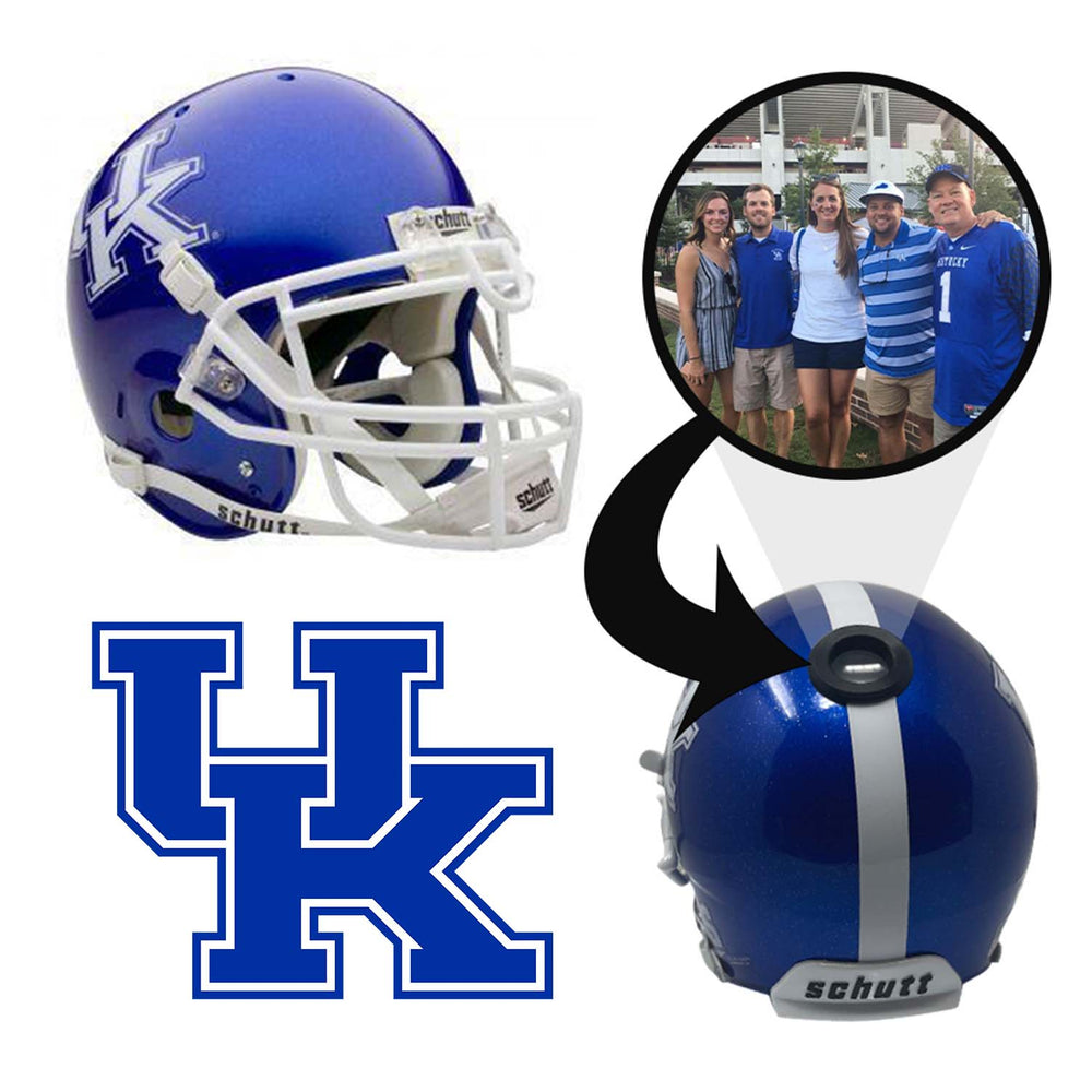 Kentucky Wildcats College Football Collectible Mini Helmet - Picture Inside (Online Order Only) (ONLINE ORDER ONLY)