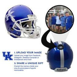 Kentucky Wildcats College Football Collectible Mini Helmet - Picture Inside (Online Order Only) (ONLINE ORDER ONLY)