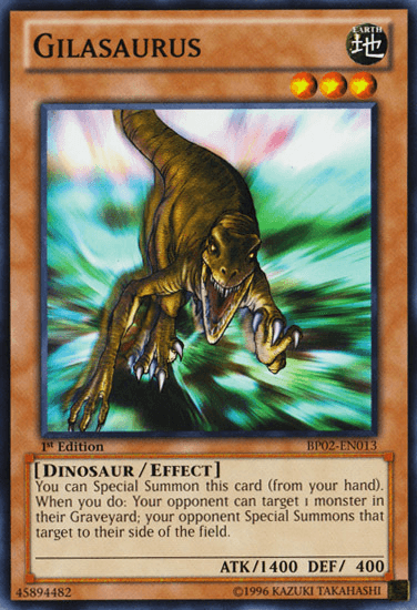 Gilasaurus [BP02-EN013] Mosaic Rare (ONLINE ORDER ONLY)