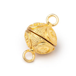 16mm Miligrain Ringed Star Design Magnetic Clasp 1 piece