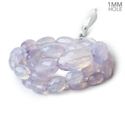 16x11-26x15mm Lavender Opal straight drilled faceted nuggets 20 inch 33 beads AA large hole (ONLINE ORDER ONLY)