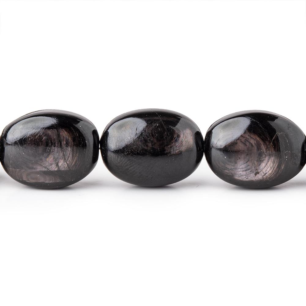 16x12-17x13mm Hypersthene plain oval beads 17 inches 27 pieces AAA (ONLINE ORDER ONLY)