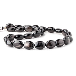 16x12-17x13mm Hypersthene plain oval beads 17 inches 27 pieces AAA (ONLINE ORDER ONLY)