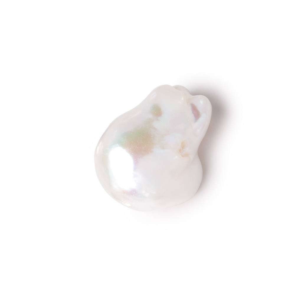 16x12-20x15mm White Ultra Baroque Freshwater Pearl Focal 1 piece (ONLINE ORDER ONLY)