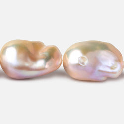 16x24-17x29mm Blush Pink Ultra Baroque Freshwater Pearls 16 inch 16 pieces AAA grade (ONLINE ORDER ONLY)