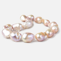 16x24-17x29mm Blush Pink Ultra Baroque Freshwater Pearls 16 inch 16 pieces AAA grade (ONLINE ORDER ONLY)