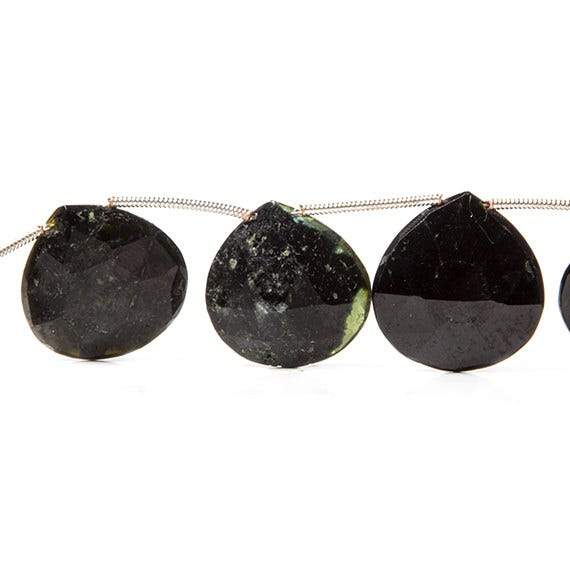 17-18mm Green Tourmaline Heart Briolette (ONLINE ORDER ONLY)