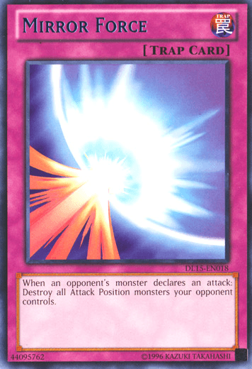 Mirror Force (Blue) [DL15-EN018] Rare (ONLINE ORDER ONLY)
