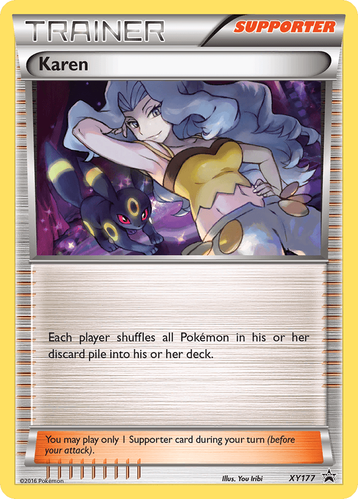 Karen (XY177) [XY: Black Star Promos] (Online Only)