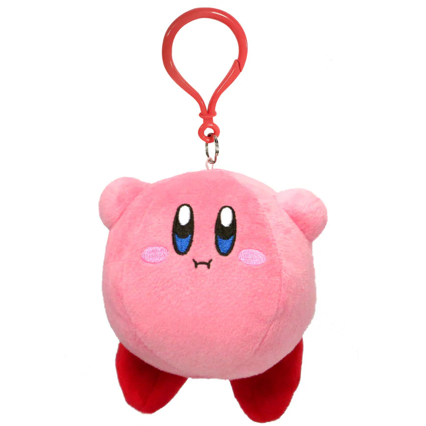 Kirby's Adventure - Kirby Hovering Pose Plush Dangler, 3.5 (ONLINE ORDER ONLY)