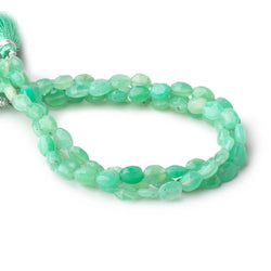 7x5mm Chrysoprase Faceted Oval Beads 8 inch 30 pieces (ONLINE ORDER ONLY)