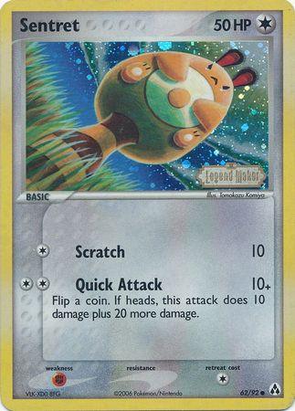 Sentret (62/92) (Stamped) [EX: Legend Maker] (Online Only)