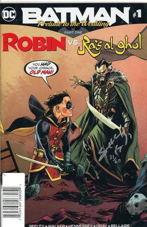BATMAN PRELUDE TO THE WEDDING ROBIN VS RAS AL GHUL #1 5/30/2018 (ONLINE ORDER ONLY)