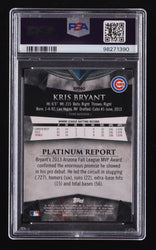 Kris Bryant Signed 2014 Bowman Platinum Prospects #BPP40 RC (PSA | Auto 10) Rookie Card (Online Order Only)