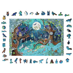 Wooden Puzzle: Fantasy Forest