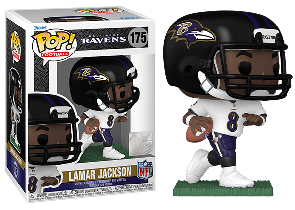 Lamar Jackson (Away, Baltimore Ravens, NFL) 175 (Online Order Only)