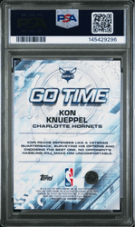 Graded 2025 Topps Chrome Kon Knueppel #GT19 Go Time Rookie RC Basketball Card PSA 10 Gem Mint