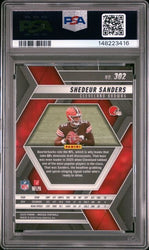 Graded 2025 Panini Mosaic Shedeur Sanders #302 Rookie RC Football Card PSA 10 Gem Mint