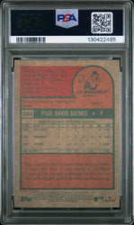 Graded 2024 Topps Heritage Paul Skenes #594 Rookie RC Baseball Card PSA 10 Gem Mint