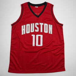 Autographed/Signed Jabari Smith Jr. Houston Red Basketball Jersey Tristar COA