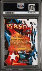 Graded 2025 Topps Finest Walter Clayton Jr. #F18 First Blue Refractor /99 Rookie RC Basketball Card PSA 10 Gem Mint