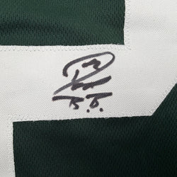 Autographed/Signed Don Beebe Green Bay Green Football Jersey JSA COA