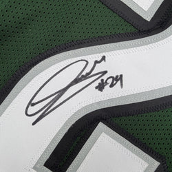 Autographed/Signed Andrew Mukuba Philadelphia Midnight Green Pro Cut Football Jersey JSA COA