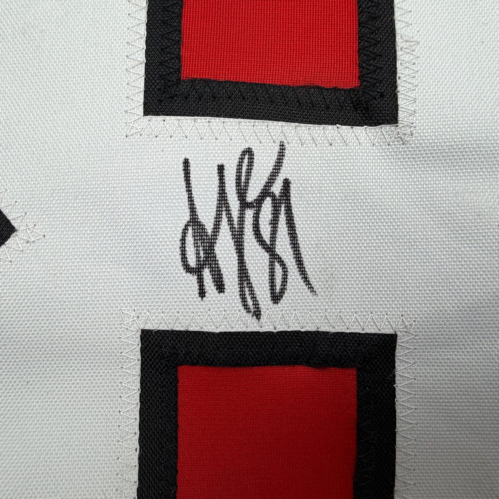 Autographed/Signed Arseni Gritsyuk New Jersey NJ Red Hockey Jersey JSA COA
