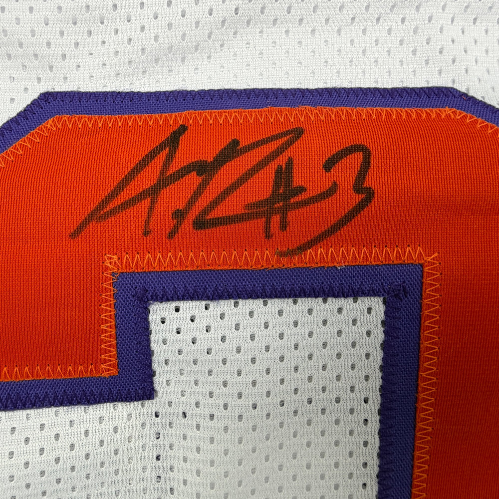 Autographed/Signed Amari Rodgers Clemson White College Football Jersey JSA COA