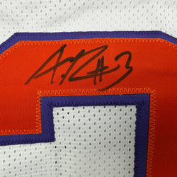 Autographed/Signed Amari Rodgers Clemson White College Football Jersey JSA COA