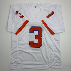 Autographed/Signed Amari Rodgers Clemson White College Football Jersey JSA COA