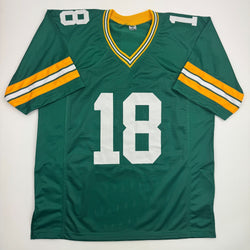 Autographed/Signed Randall Cobb Green Bay Green Football Jersey JSA COA