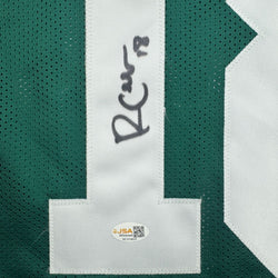 Autographed/Signed Randall Cobb Green Bay Green Football Jersey JSA COA