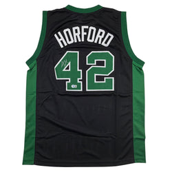 Autographed/Signed Al Horford Boston Black Basketball Jersey Beckett BAS COA