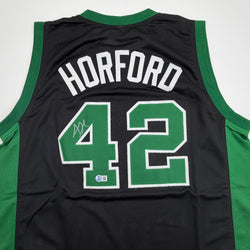 Autographed/Signed Al Horford Boston Black Basketball Jersey Beckett BAS COA