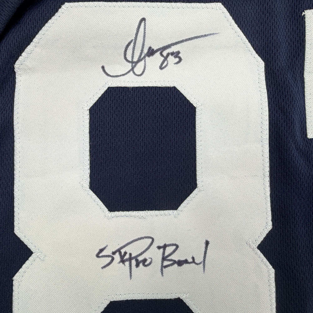 Autographed/Signed Anthony Miller Dallas Thanksgiving Day Football Jersey JSA COA