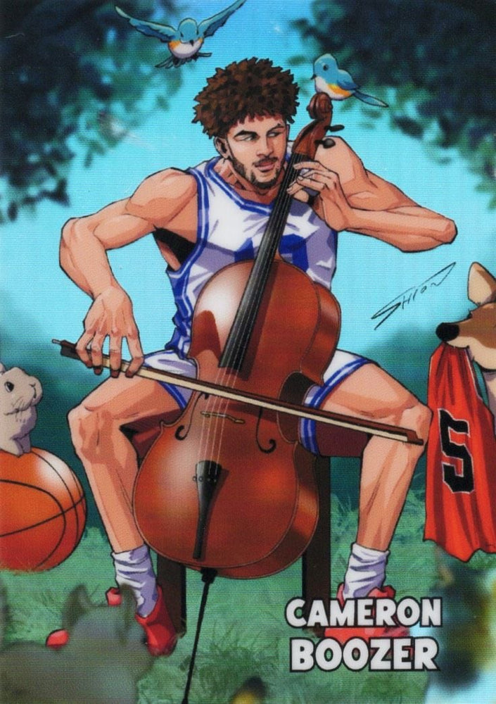 2026 Leaf Cameron Boozer #OVA3 Anime Nation Duke Blue Devils Rookie RC Basketball Card