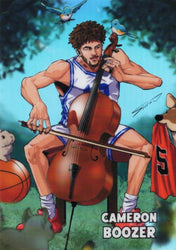 2026 Leaf Cameron Boozer #OVA3 Anime Nation Duke Blue Devils Rookie RC Basketball Card