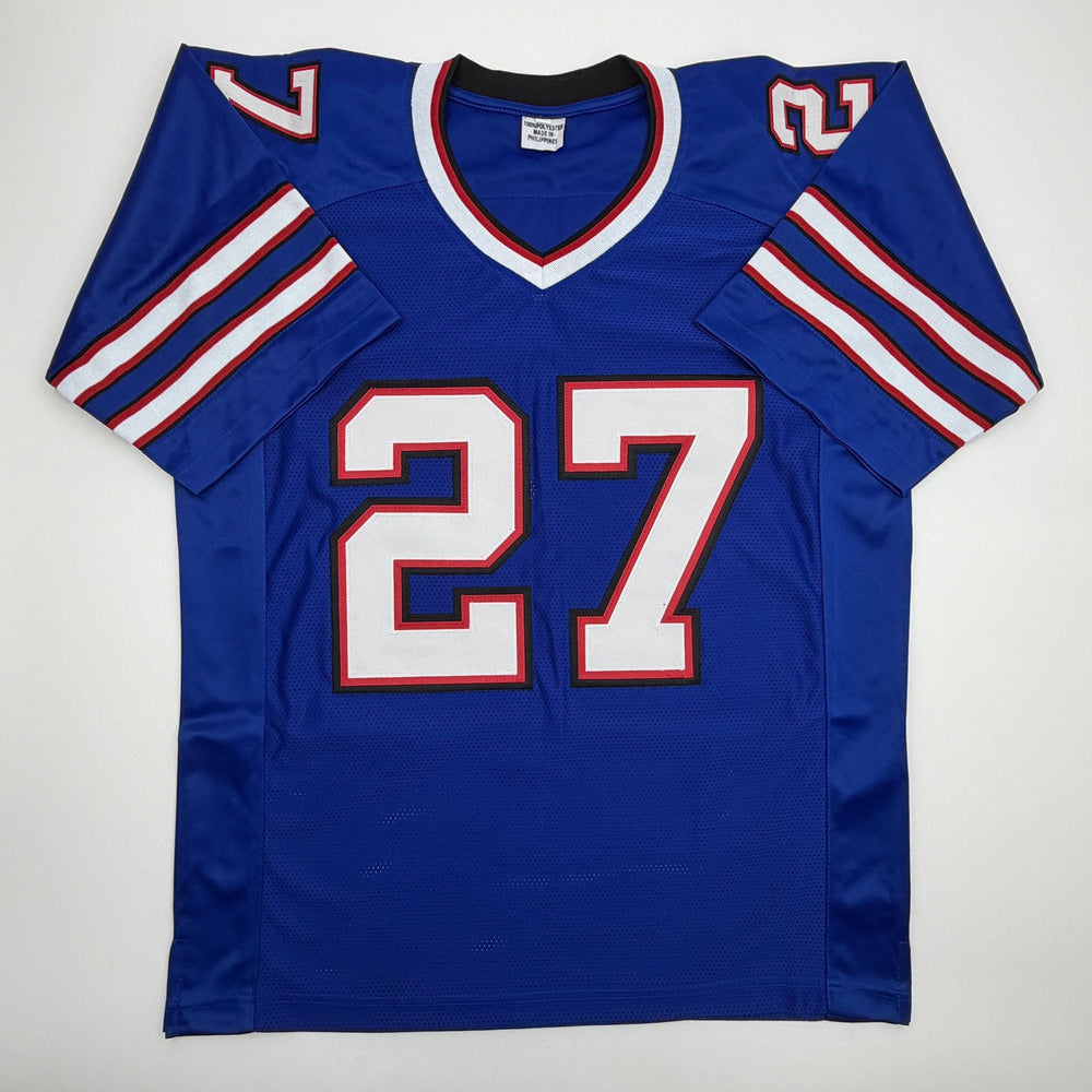 Autographed/Signed Tre'Davious White Buffalo Blue Football Jersey JSA COA