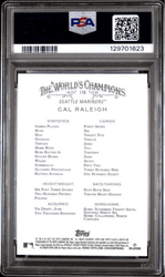 Graded 2022 Topps Allen & Ginter Cal Raleigh #178 Rookie RC Baseball Card PSA 10 Gem Mint
