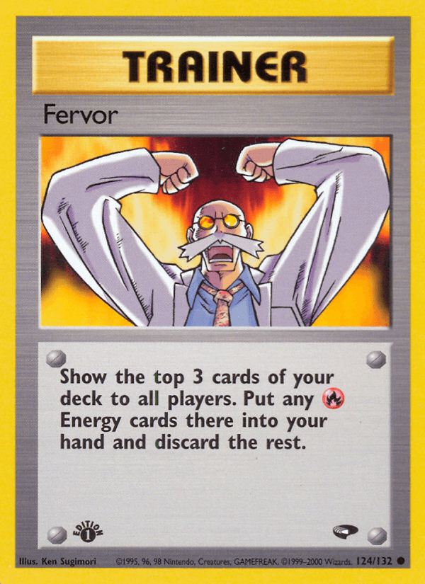 Fervor (124/132) [Gym Challenge 1st Edition] (Online Only)