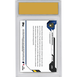 Graded 2026 Topps Now Jacob Misiorowski #272 Scoreless Start Closes May with 0.23 ERA Milwaukee Brewers Rookie RC Baseball Card HOFSM 10 Gem Mint