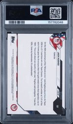 Graded 2026 Topps Now Olympics Jack Hughes #18 Team USA Hockey Card PSA 10 Gem Mint