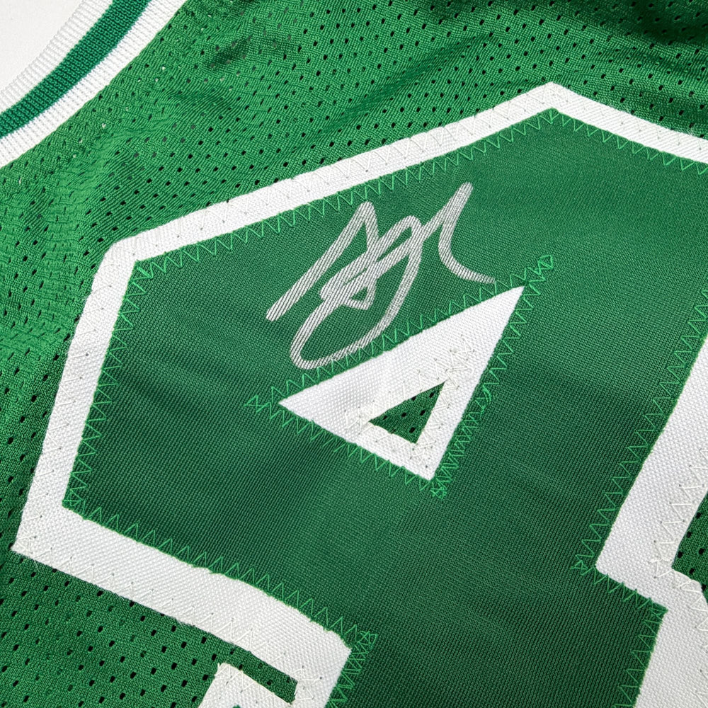 Autographed/Signed Al Horford Boston Green City Edition Basketball Jersey Beckett BAS COA