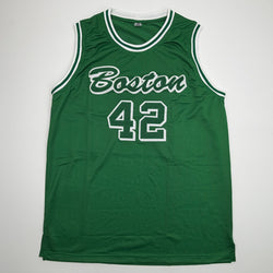 Autographed/Signed Al Horford Boston Green City Edition Basketball Jersey Beckett BAS COA