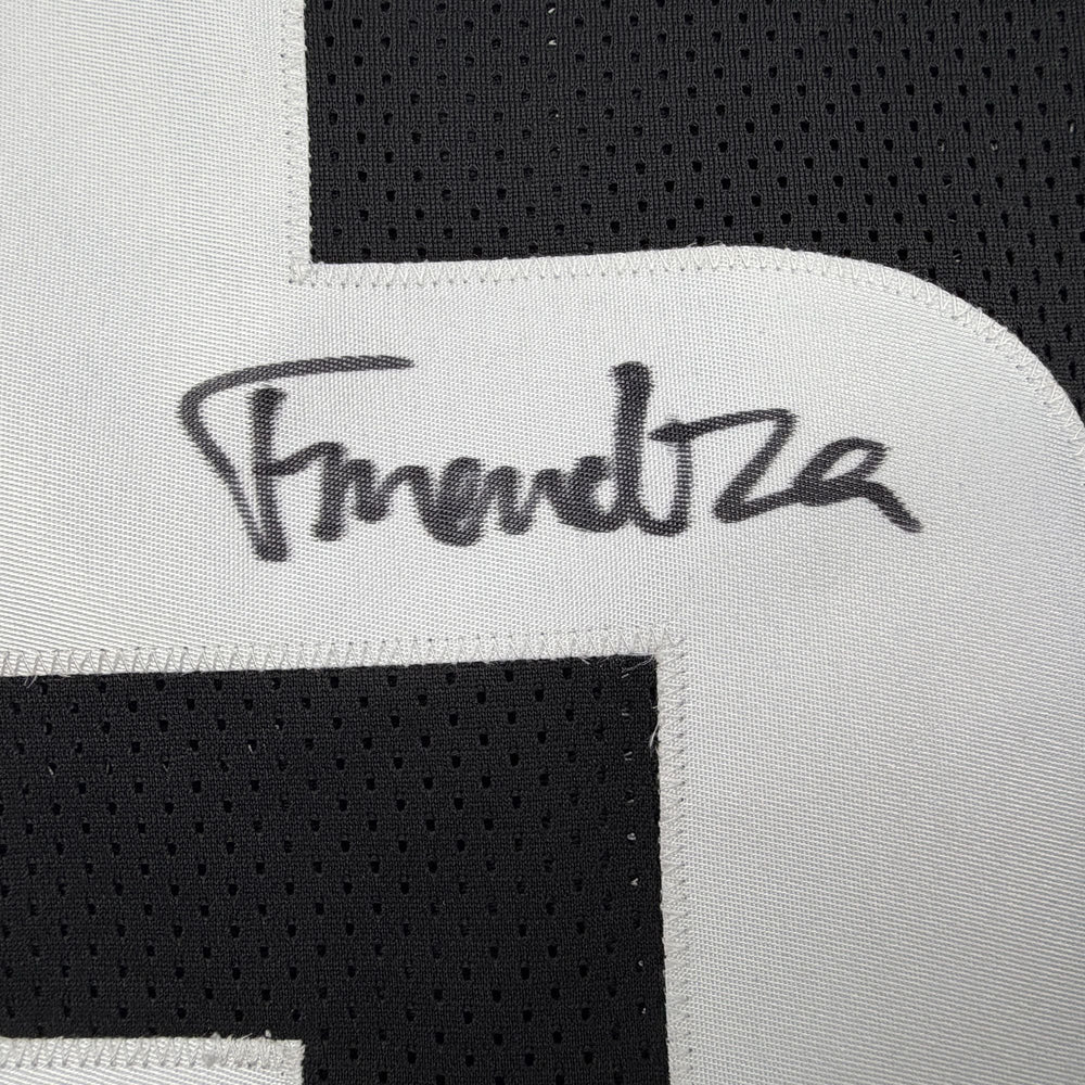 Autographed/Signed Fernando Mendoza Indiana Black College Football Jersey Beckett BAS COA